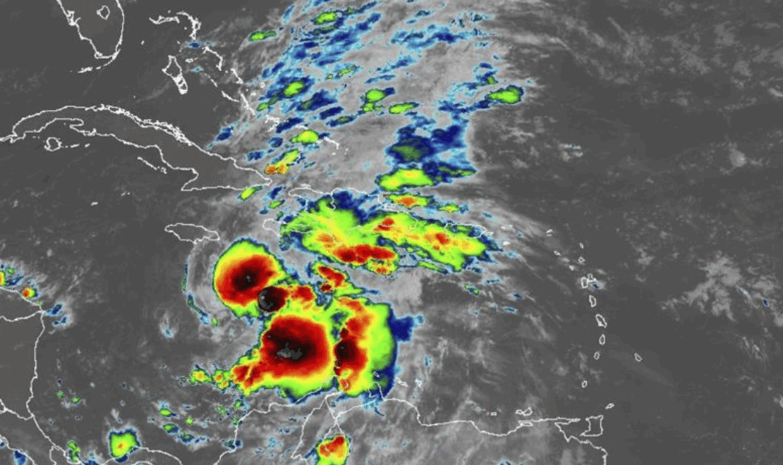 Tormenta tropical Melissa avanza lentamente en el Caribe mientras genera lluvias en RD
