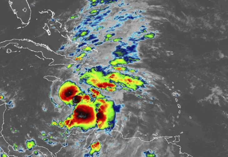 Tormenta tropical Melissa avanza lentamente en el Caribe mientras genera lluvias en RD