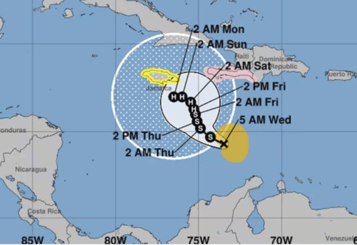 Gobierno suspende trabajo y docencia para este viernes por efectos de tormenta Melissa